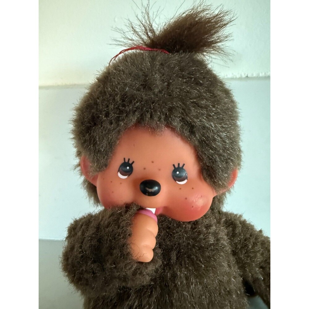 Genuine Sekiguchi Monchhichi GirlDoll Brown Eyes Freckles Holland Tag